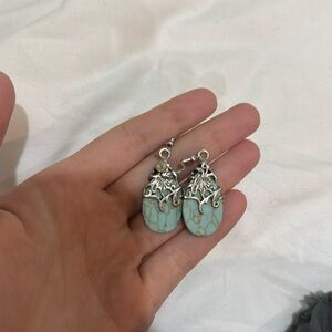 western boho dangly earrings
